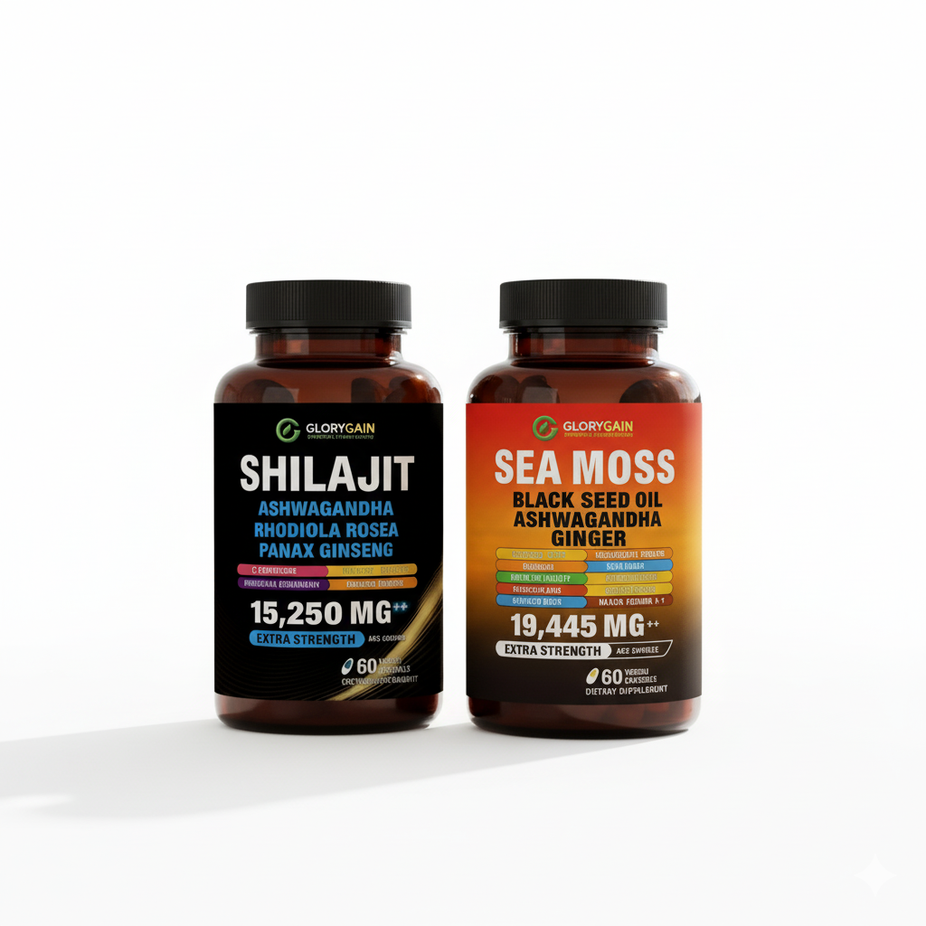 Sea Moss & Shilajit Supplement Bundle