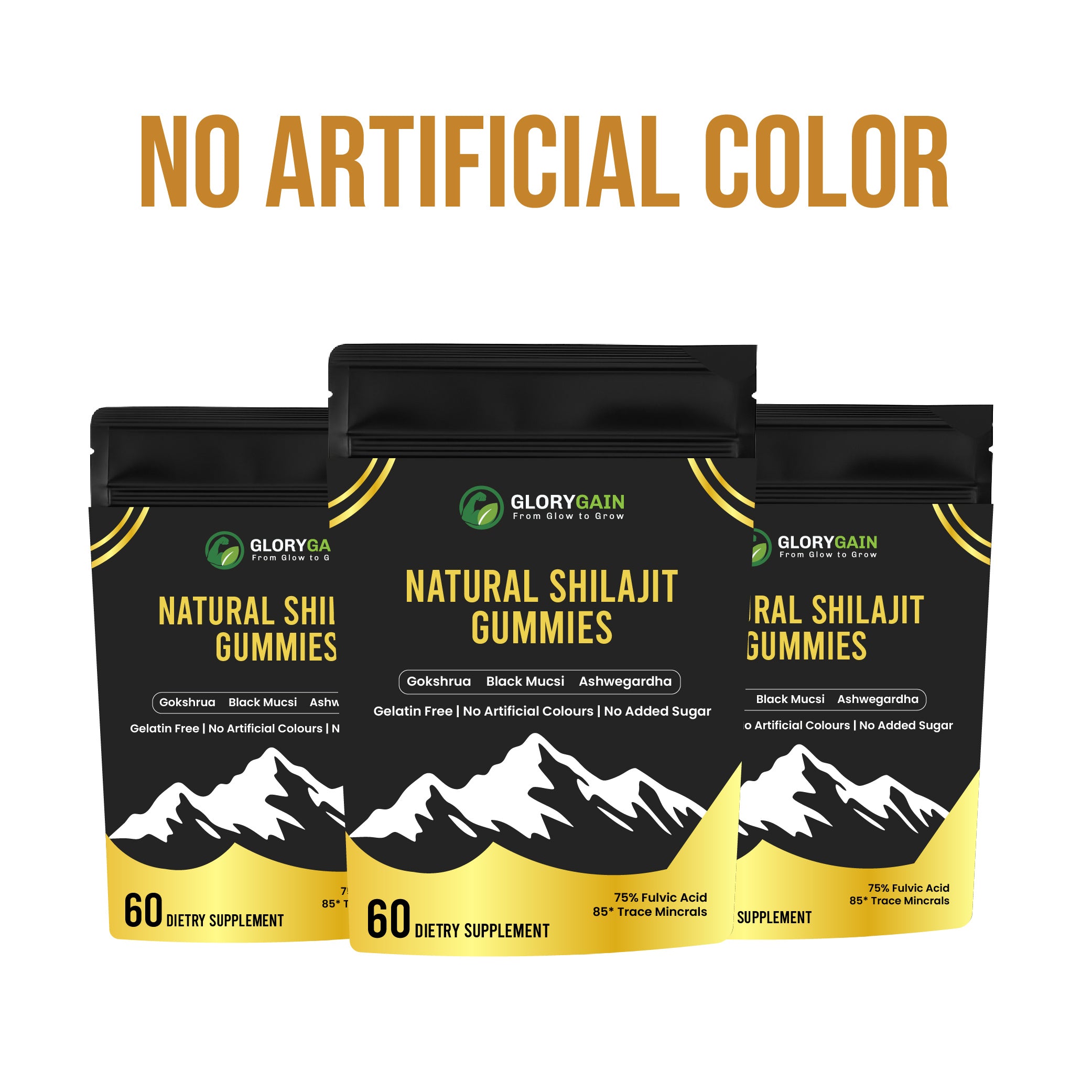 Natural SHILAJIT Gummies - 60 Gummies