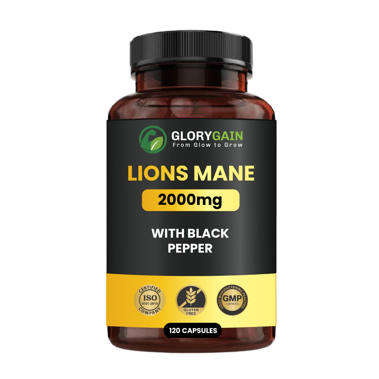 Lion’s Mane Tablets – Brain & Memory Support with Natural Nootropic Power