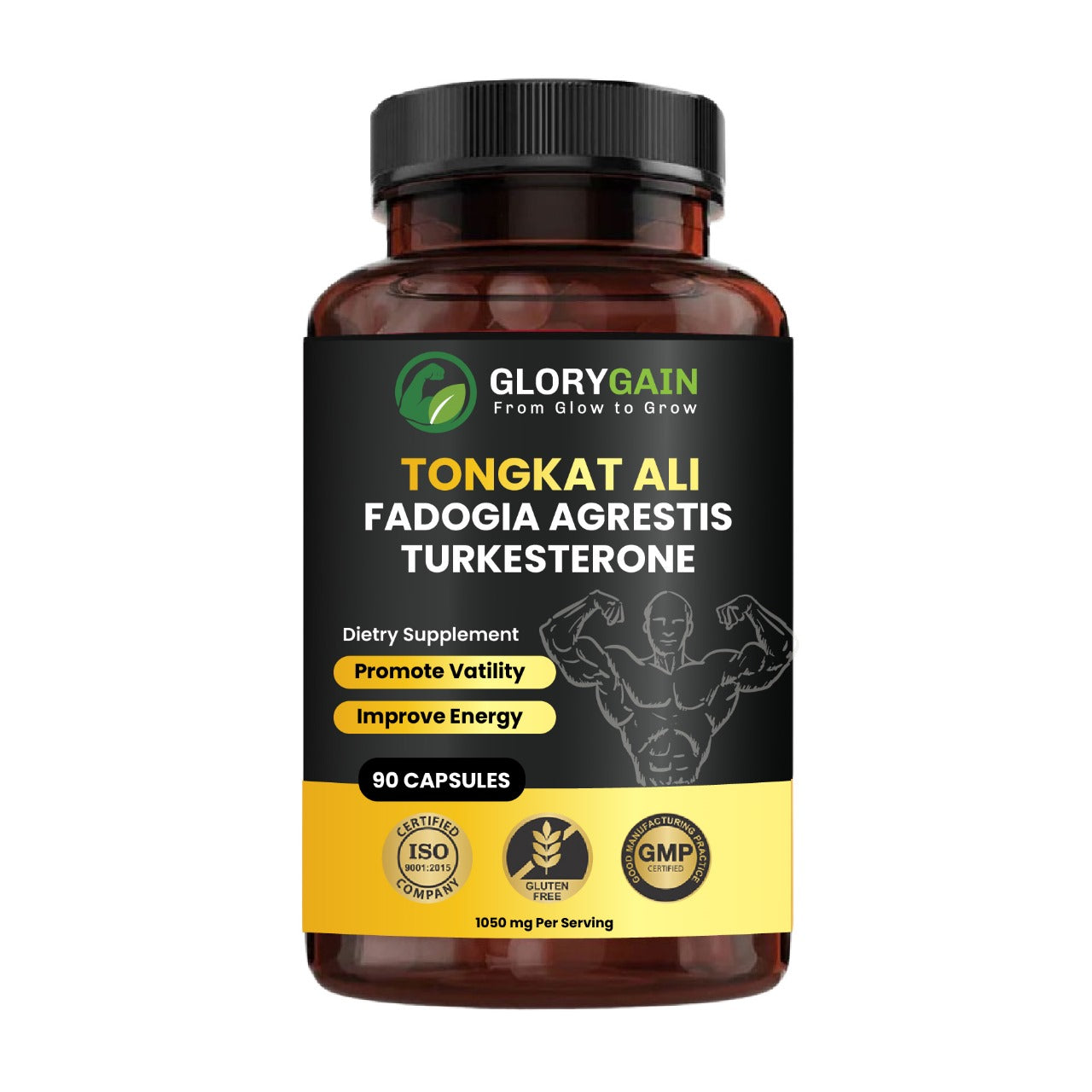 Tongkat Ali, Fadogia Agrestis & Turkesterone – Ultimate Muscle Growth & Performance Stack